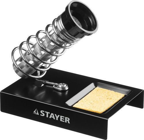 Подставка MAXTerm, STAYER 55318, для паяльников, штампованная Подставка MAXTerm, STAYER 55318, для паяльников, штампованная