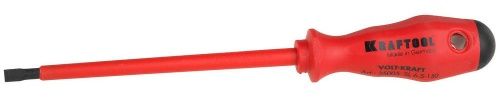 Отвертка KRAFTOOL "VOLT-KRAFT" 1000В, SL 6,5х150мм