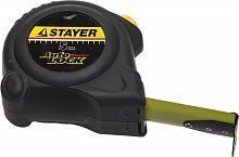 STAYER АutoLock 5м / 25мм рулетка с автостопом