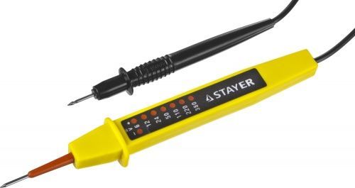 Тестер напряжения STAYER "МASTER", 6-380В, 180мм Тестер напряжения STAYER "МASTER", 6-380В, 180мм