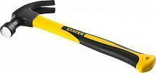 STAYER Fiberglass 450 г молоток-гвоздодёр столярный с фиберглассовой рукояткой