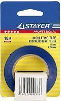 Изолента, STAYER Profi 12292-B-15-10, ПВХ, на карточке, 15мм х 10м х 0,18мм, синяя
