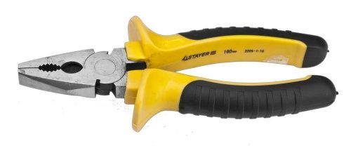 Плоскогубцы "TopGrip", 160мм, STAYER Плоскогубцы "TopGrip", 160мм, STAYER