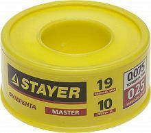 Фумлента STAYER "MASTER", плотность 0,25 г/см3, 0,075ммх19ммх10м