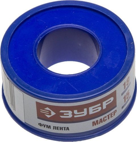 Фумлента ЗУБР "МАСТЕР", плотность 0,40 г/см3, 0,1ммх19ммх15м Фумлента ЗУБР "МАСТЕР", плотность 0,40 г/см3, 0,1ммх19ммх15м