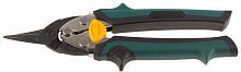 KRAFTOOL Ножницы по металлу COMPACT, Cr-Mo, компактные, прямые, 180 мм