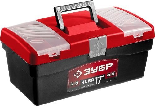 Ящик для инструмента "НЕВА-17" пластиковый, ЗУБР Ящик для инструмента "НЕВА-17" пластиковый, ЗУБР
