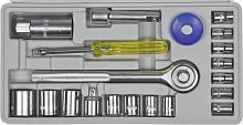 Набор DEXX универсальный, 1/4"+3/8", 20 предметов