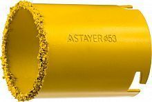 Коронка STAYER "PROFESSIONAL" кольцевая с карбидно-вольфрамовой крошкой, d=53мм
