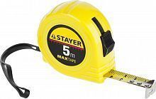 STAYER MaxTape 5м / 19мм рулетка в ударопрочном корпусе из ABS