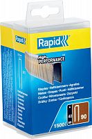 RAPID 40 мм скобы узкие, супертвердые, закаленные тип 90, 1500 шт