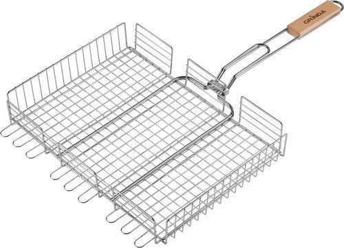 Решетка-гриль GRINDA "BARBECUE", объемная, 300х400мм