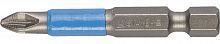 Биты STAYER "PROFI", хвостовик E 1/4", PZ №2, 50мм, 2шт