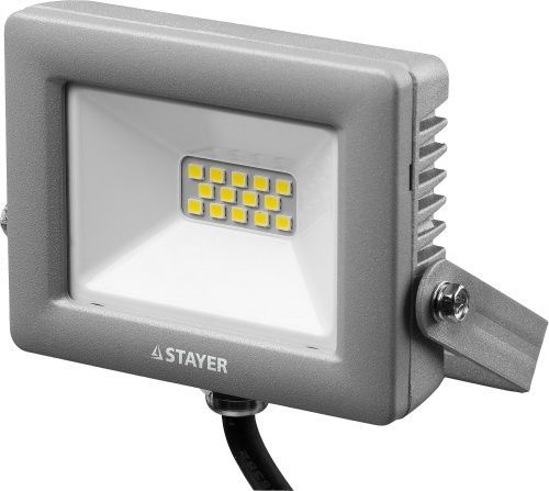 STAYER LED-Pro 10 Вт прожектор светодиодный STAYER LED-Pro 10 Вт прожектор светодиодный
