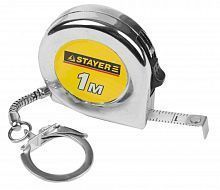 STAYER MINI 1м /  6мм рулетка-брелок