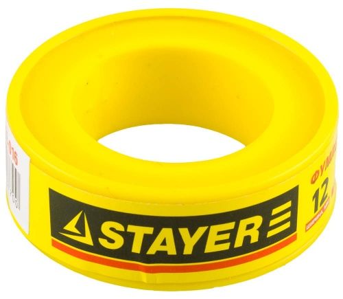 Фумлента STAYER "MASTER", плотность 0,16 г/см3, 0,075ммх12ммх10м Фумлента STAYER "MASTER", плотность 0,16 г/см3, 0,075ммх12ммх10м