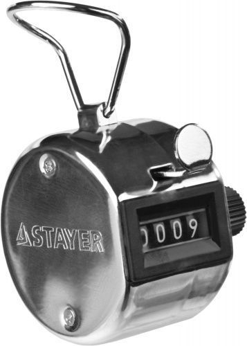 Счетчик STAYER "MASTER" механический, 1 - 9999единиц Счетчик STAYER "MASTER" механический, 1 - 9999единиц