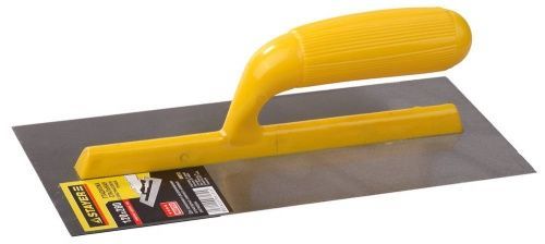 STAYER 120х280 мм, гладилка штукатурная стальная с пластиковой ручкой STAYER 120х280 мм, гладилка штукатурная стальная с пластиковой ручкой