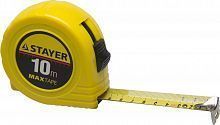 STAYER MaxTape 10м / 25мм рулетка в ударопрочном корпусе из ABS