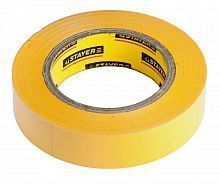 Изолента, STAYER Profi 12292-Y-15-10, ПВХ, на карточке, 15 мм х 10 м х 0,18мм, желтая