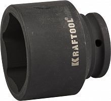 Торцовая головка KRAFTOOL "INDUSTRIE QUALITAT" ударная (3/4"), FLANK, Cr-Mo, фосфатированная, 55 мм