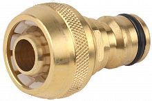 Переходник RACO "Profi" (соединитель-шланг) латунный, 1/2"