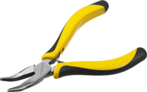 Тонкогубцы STAYER "MASTER" изогнутые "HERCULES" "MINI", 120мм Тонкогубцы STAYER "MASTER" изогнутые "HERCULES" "MINI", 120мм