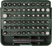 Набор бит "GRAND-61" с адаптером, KRAFTOOL 26140-H61, в пластиковом боксе, Cr-V, 61 предмет